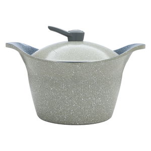 Al Saif Gallery granite cookware set, 9 pieces _ gray product image 2