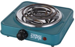 موقد سطح كهربائي ويننج ستار، 1 عين، 1000 واط، 5 مستويات، ST-9634 - تركواز product image