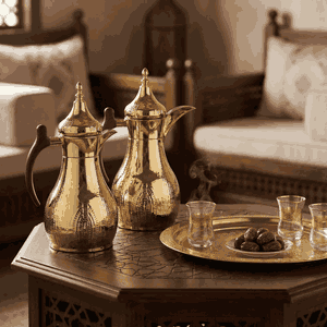 طقم ترامس هيلة استيل السيف غاليري، قطعتين، 1.2 /1.2لتر، حافظة داخلية زجاج - ذهبي product image 2