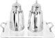 Al Saif Gallery Lamia thermos set, 1 liter, 3 pieces, tofaria, thermal glass inner case, plastic outer case - silver product image 2