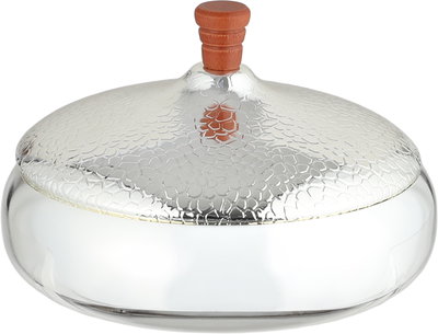 طقم تمريات مع طوفرية ستانلس ستيل السيف غاليري، 3 قطع، غطاء معدني - فضي بني product image 4