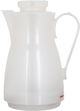 Rotpont thermos, 1 liter, glass inner container, plastic outer shell - white product image 1