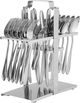 طقم أدوات مائدة استيل السيف غاليري، 30 قطعة - فضي product image 7