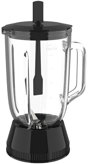 محضرة طعام ويننج ستار، 600 مل، 800 واط، متعددة الوظائف، ST-5556 - اسود فضي product image 2