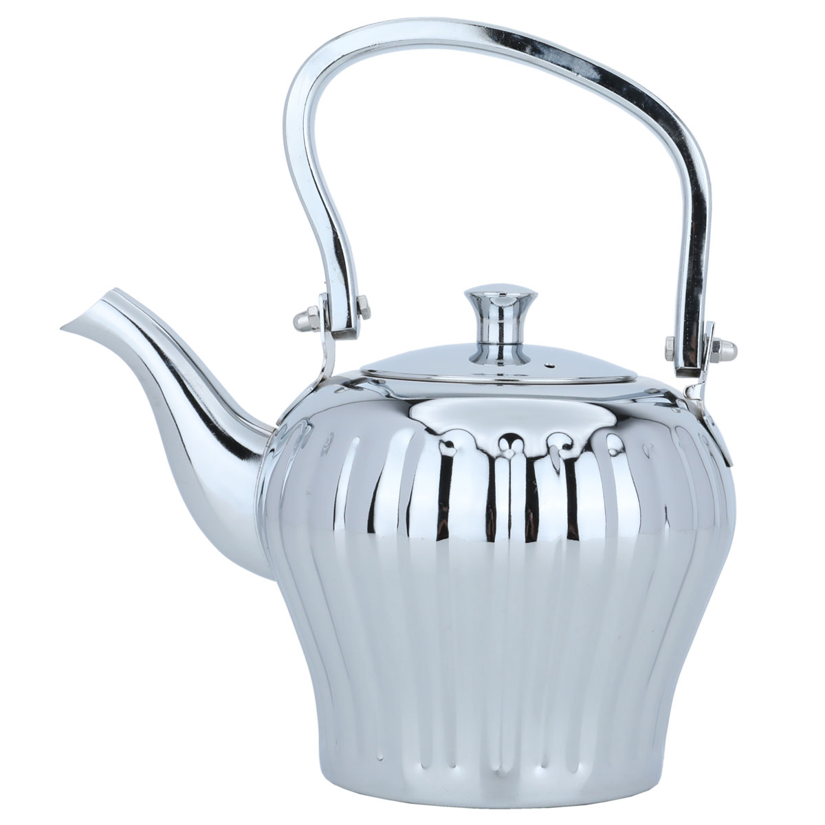 Al Saif Gallery Tuwaiq 2 Steel Jug, 1.2 Liter - Silver product image 1