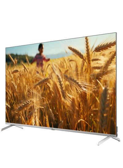 ARRQW RO-65LCS120 65-inch Frameless Smart TV, 4K UHD, DLED, with Google Play - Black product image 2