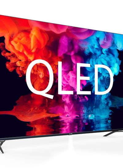 ARRQW RO-75LCQ 75-inch Frameless Smart TV, QLED, 4K UHD, Android System - Black product image 3