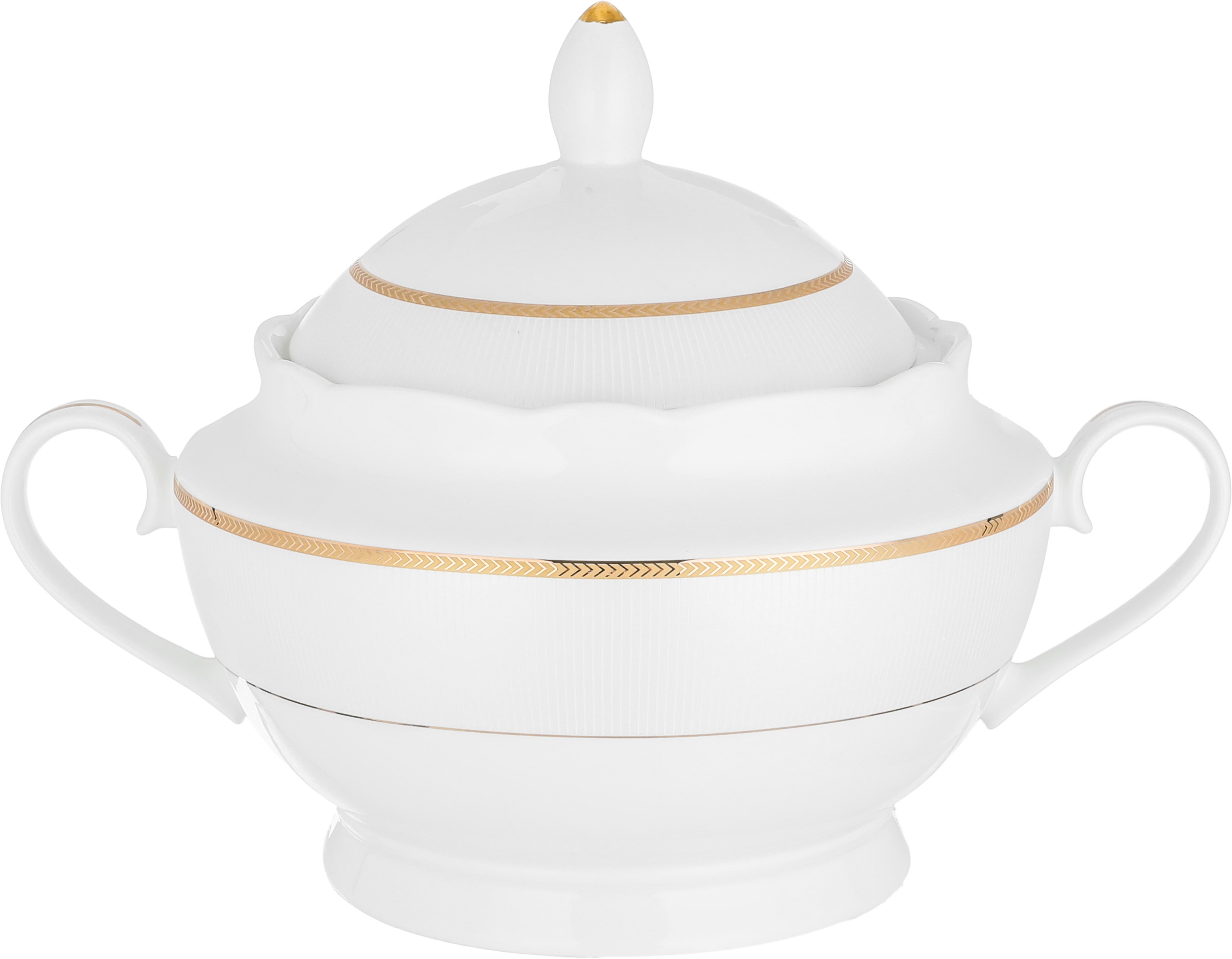 طقم تقديم سفرة بورسلان السيف غاليري، 87 قطعة - أبيض product image 12