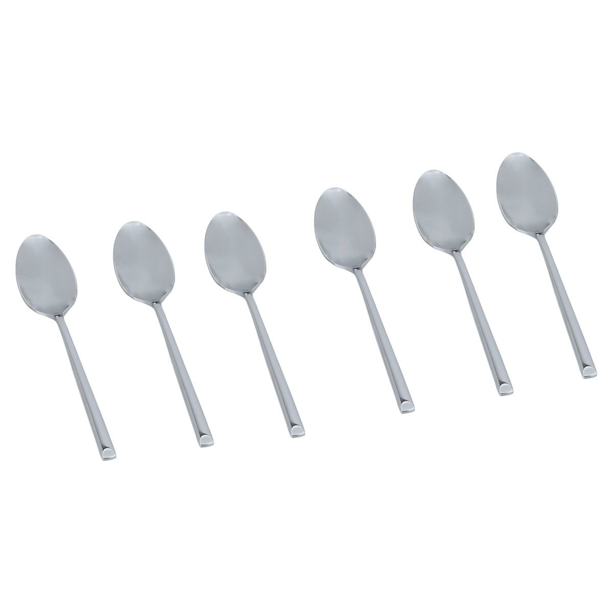 Luxor Steel Al Saif Gallery Spoon Set, Plain, 30 Pieces - Silver product image 5