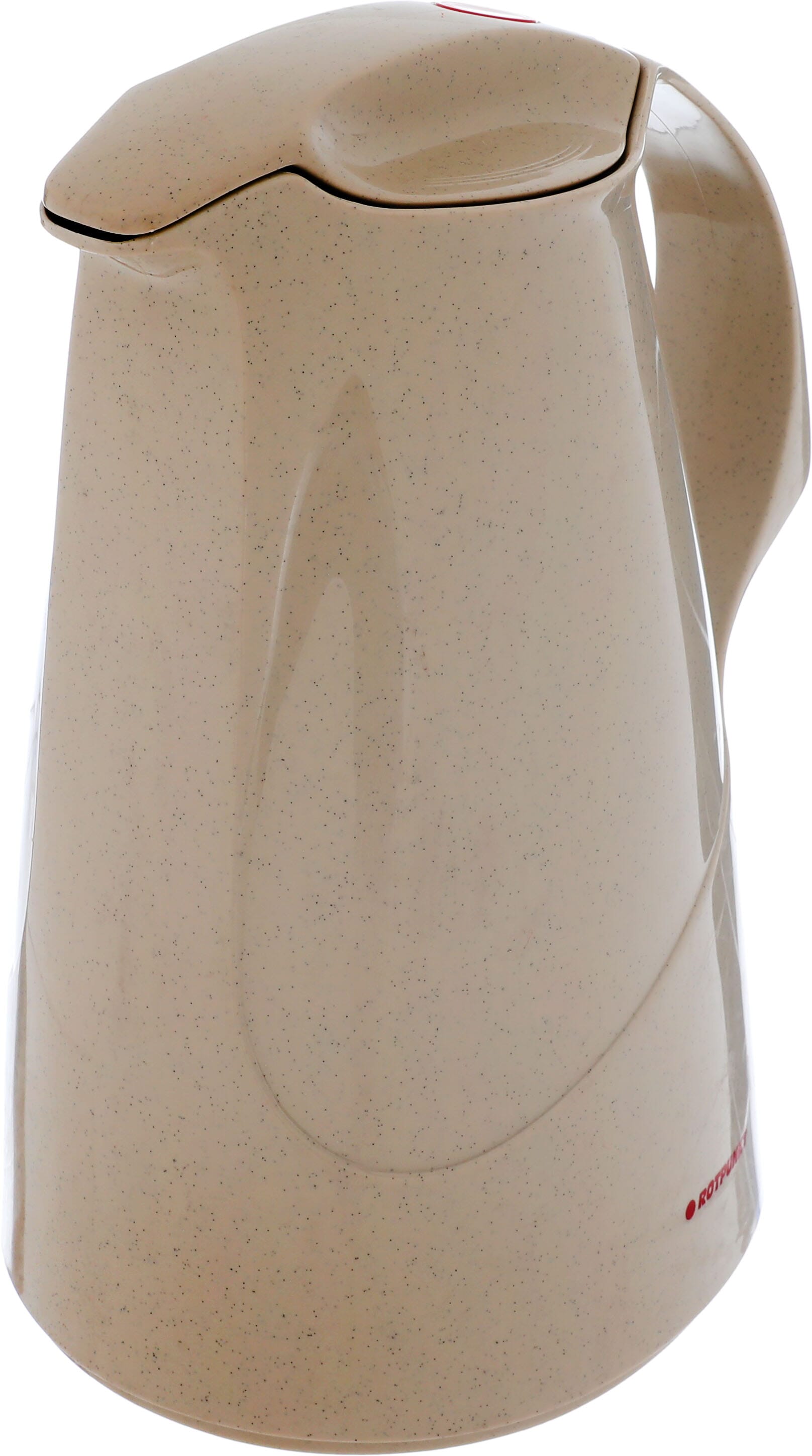Rotpont glass thermos, 1 liter, plastic outer shell - brown product image 2