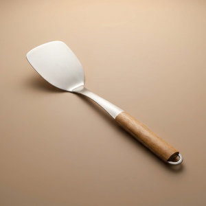 ملاس طبخ استيل السيف غاليري، بيد خشب - فضي product image