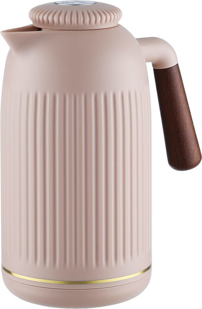 Timeless Jayda thermos, 1 liter, with wooden handle - brown product image 3