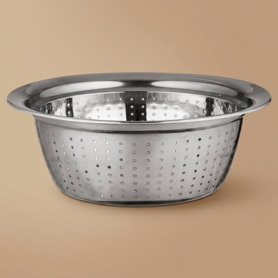 مصفاة أرز ستانلس استيل السيف غاليري، 26 سم، دائري، عميق - فضي product image 1