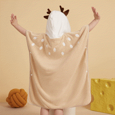 كابا لاطفال كورال فليس ريفي، 65×60 سم - كشمير product image 12