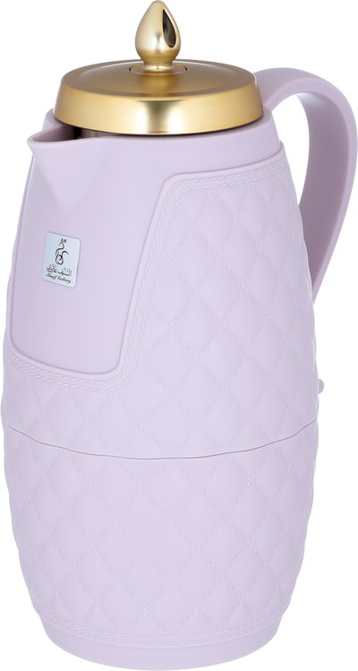 ترمس الُهنوُفُ تايملس، 1 لتر، حافظة داخلية زجاج حراري - أرجواني product image 2