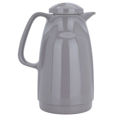Rotpont glass thermos, 1.5 litres, plastic outer shell - grey product image 1