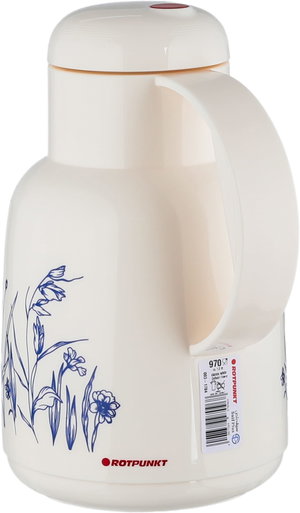 ترمس روتبونكت، 1 لتر، حافظة داخلية زجاج - كريمي ازرق product image 2