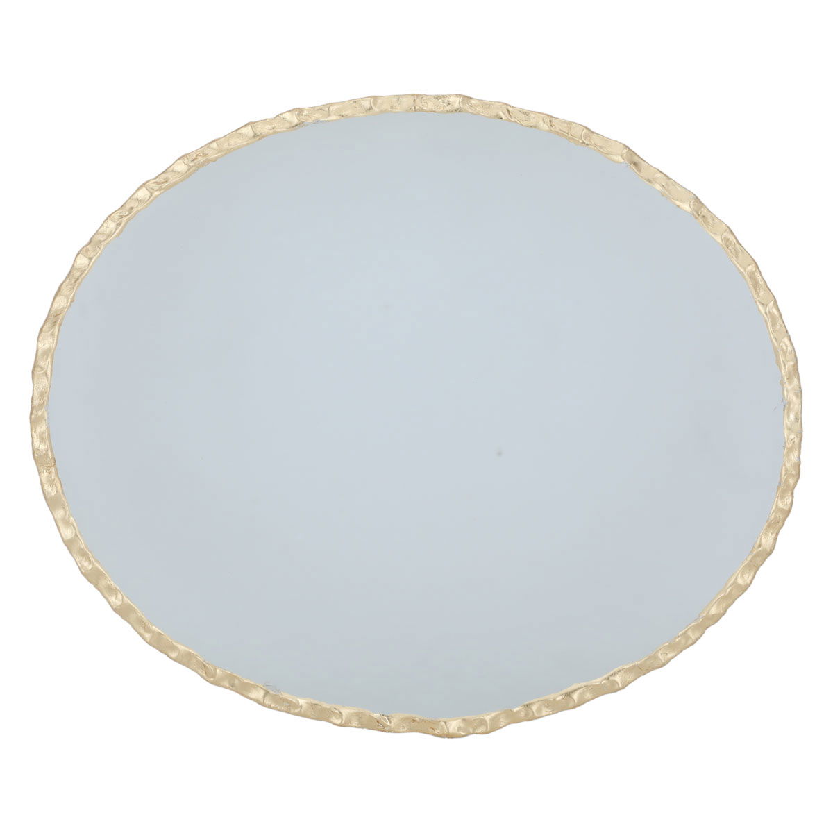 Al Saif Gallery glass sweet dish, 27 x 22 x 35 cm, gold rim - transparent product image 2