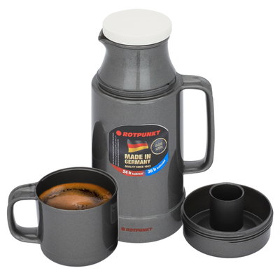 ترمس روتبونت الماني السيف، 0.25 لتر، حافظة داخلية زجاج حراري - رمادي product image 1