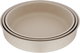 طقم صواني جرانيت السيف غاليري، 3 قطع، دائري - بيج product image 2