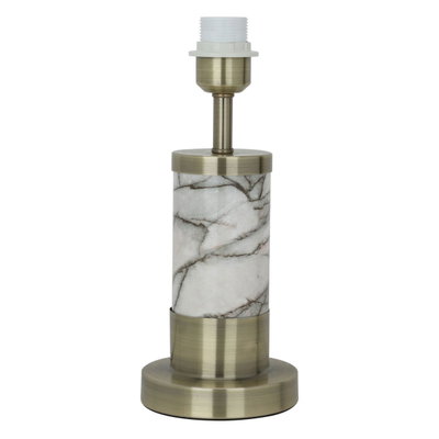أبجورة بورسلان إديسون، قاعدة رخامي - بيج product image 3