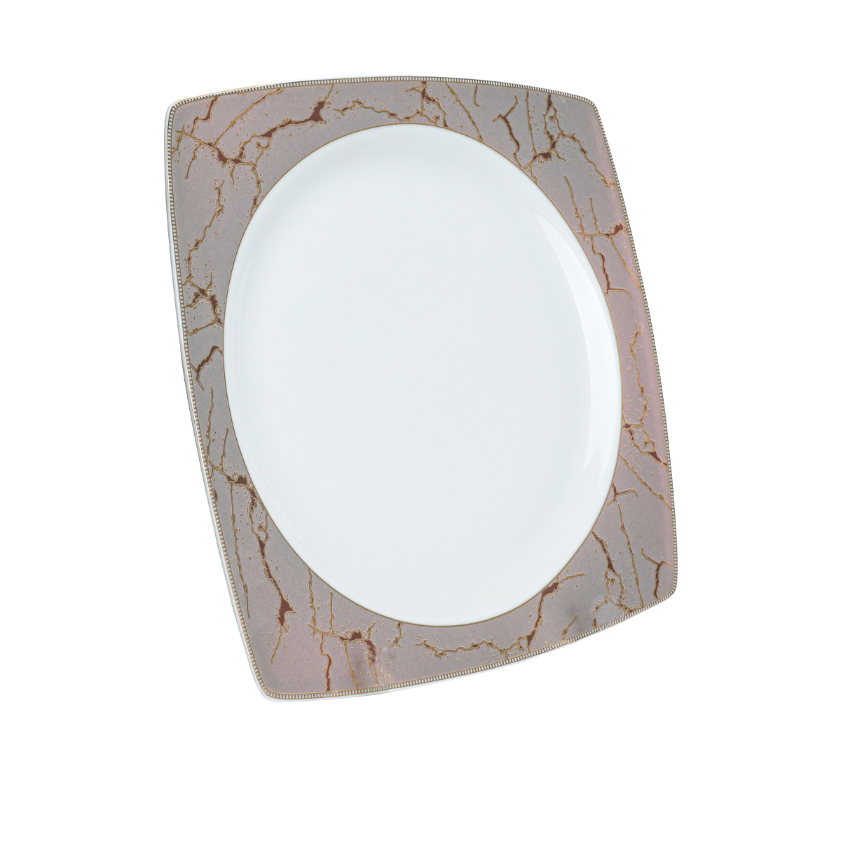 طقم سفرة بورسلان السيف غاليري، 65 قطعة - أبيض product image 14