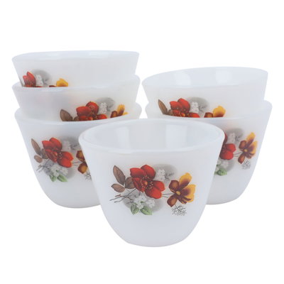 Al Saif Gallery porcelain Arabic coffee cups set, 12 pieces - white product image 2