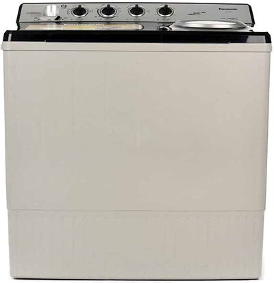 غسالة ملابس مزدوجة بانسونيك، 14 كجم، تحميل علوي، NA-W14XG1BSA - رمادي فاتح product image 1