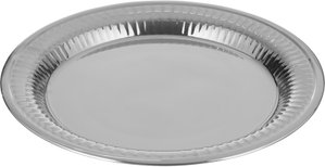 Al Saif Gallery Stainless Steel Tray, 35 cm, Engraved - Silver product image 2
