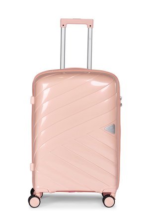 Limra LMA-1927 Polypropylene Luggage Set, 3 Sizes, 4 Wheels - Pink product image 2