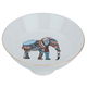 Al saif Gallery Porcelain Serving Stand, 20 cm, Elephant Pattern - White product image 2