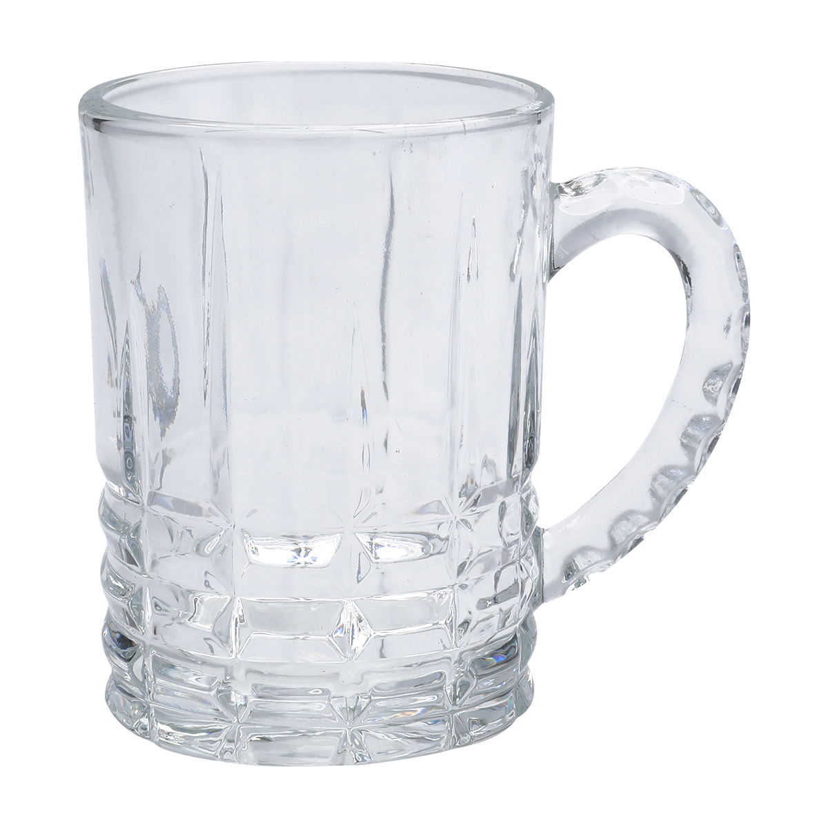 Saif Gallery Bialat Max Glass Tea Set, 6 Pieces, Glass Handle - Transparent product image