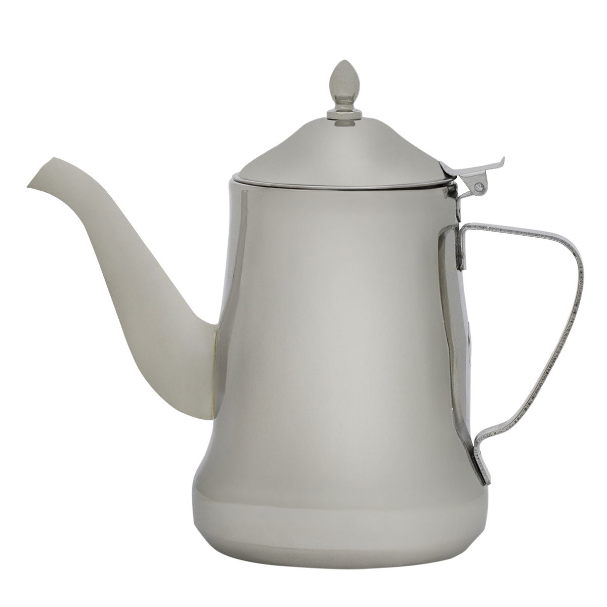 Maog Saif Steel Bucket, 1.20 Liter, Long Mouth - Silver product image 1