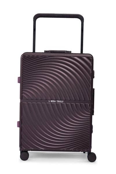 طقم شنط سفر بولي كربونات ليمرا، 2 مقاس، 4 عجلات، LMA-1916 - بني product image 4