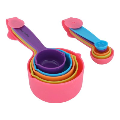 طقم ملاعق قياس بلاستيك السيف غاليري، 10 قطع - ملون product image 2