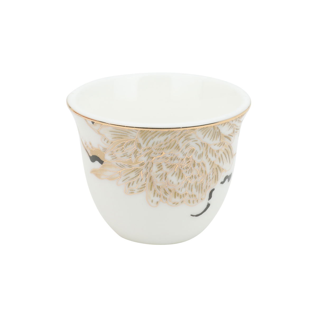 Al Saif Gallery coffee cup set, porcelain, 12 pieces - white product image 3