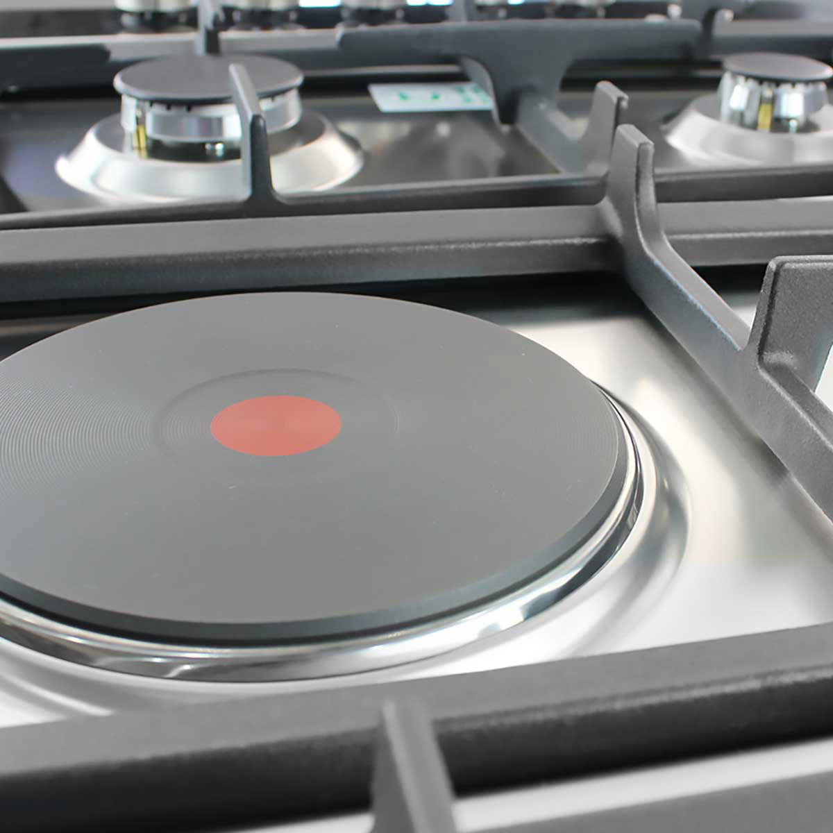 Ariston Am95E0Gmixsa Electric Stove, 5 Burners, 86 X 51 Cm - Silver product image 7