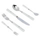 طقم سفرة بورسلان منقوش ذهبي السيف غاليري، 81 قطعة - أبيض product image 9