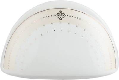 طقم تقديم سفرة بورسلان السيف غاليري، 166 قطعة، نقش ذهبي - أبيض بيج product image 5