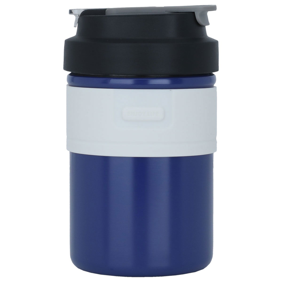 كوب حافظ للحرارة استيل تايملس، 400 مل - رمادي أزرق product image