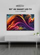 General Class 50US8000 Frameless Smart TV, 50 inches, 4K, LED, Android 13 - Black product image 2