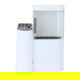صندوق تخزين أدوات المائدة بلاستيك السيف غاليري، 24.5×14×33 سم - أبيض product image 1