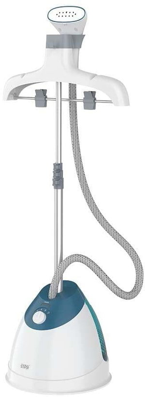 Winning Star ST-6107 Vertical Steam Iron, 2.5 Liter, 1600 Watts, 3 Levels - White/Blue product image