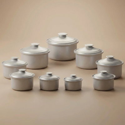 طقم قدور أستيل السيف غاليري، 18قطعة - فضي product image 1