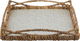 Al Saif Gallery Wicker Tray, 37×37×7 cm - Beige product image 1