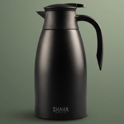 ترمس استيل شاها، 2 لتر - اسود product image 1