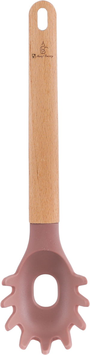 طقم ملاعق طبخ سيليكون خشب السيف غاليري، 6 قطع، يد خشب - كشمير product image 7