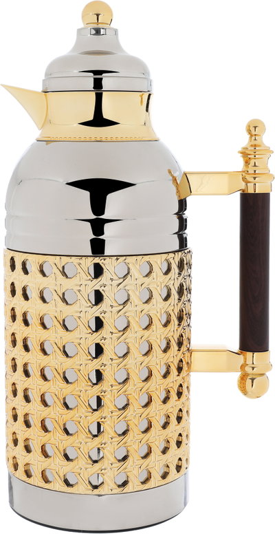 طقم ترامس سارة استيل السيف غاليري، قطعتين، 1/ 1لتر، حافظة داخلية زجاج - ذهبي product image 6