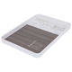 Al Saif Gallery plastic serving tray, 39 x 27 x 3 cm, rectangle - white brown product image 2