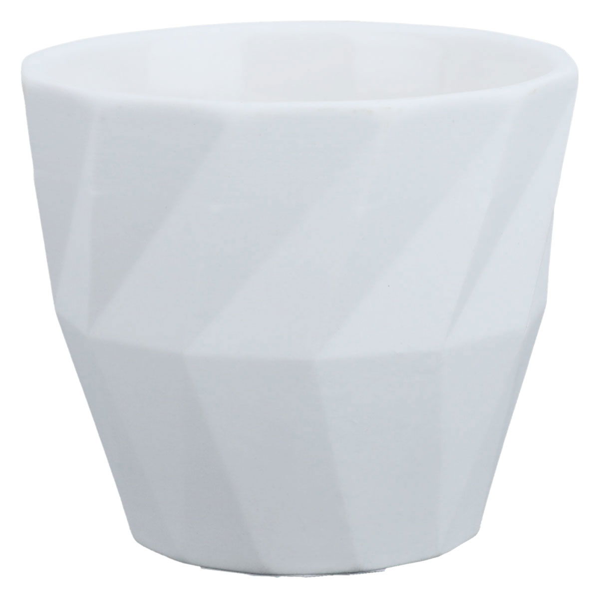 Al Saif Gallery Ceramic Coffee Mug, 200 ml, Turkish, Wavy - White product image
